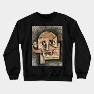 Surreal face Crewneck Sweatshirt